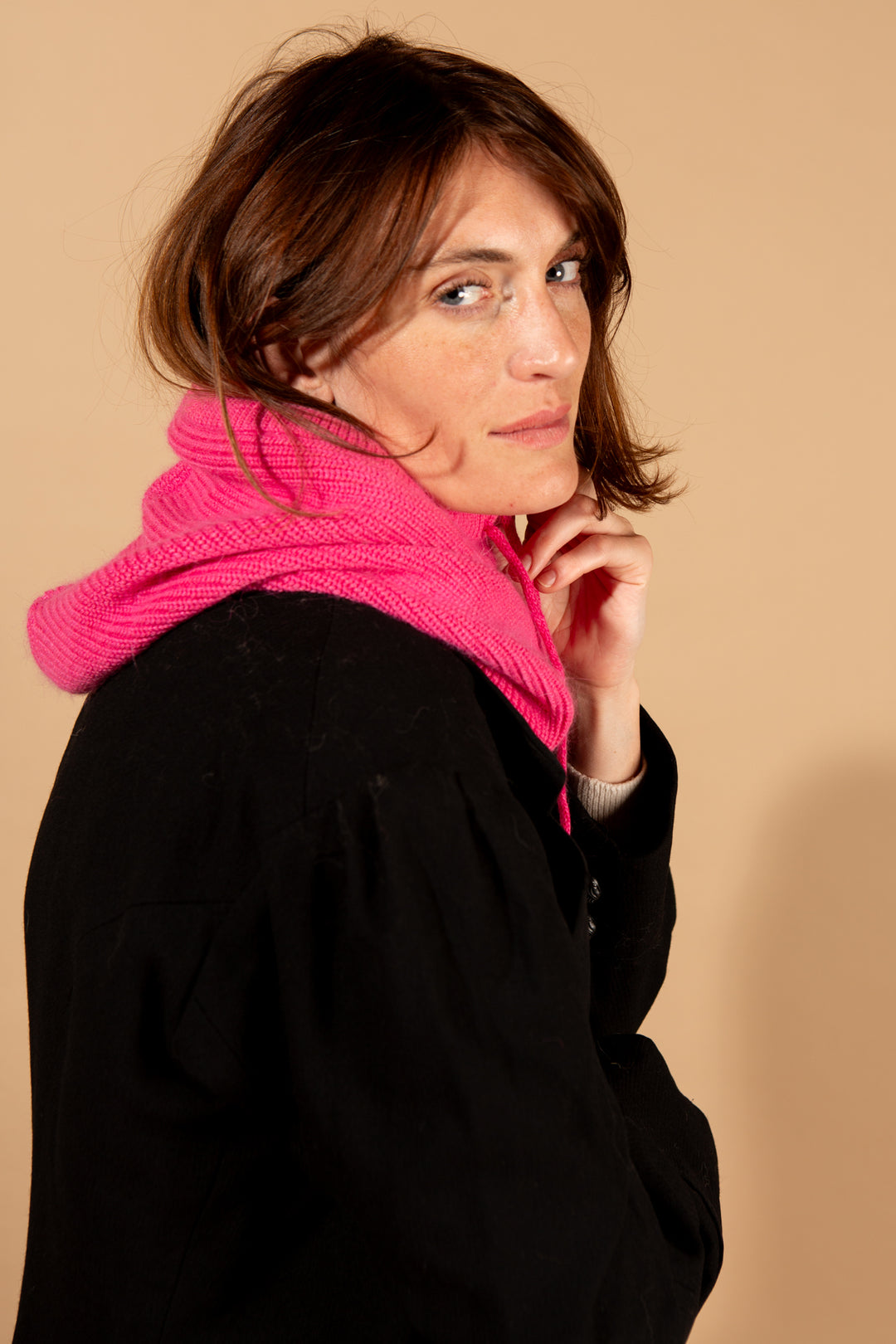 Knitted Balaclava Hood