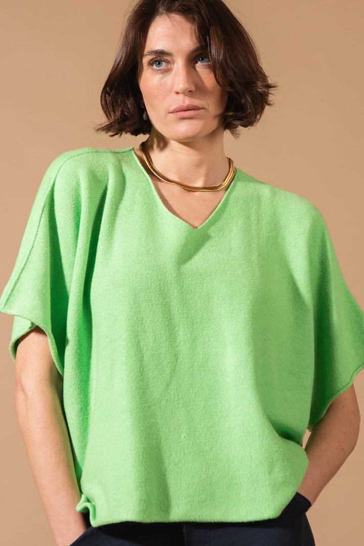 3/4 Sleeve Batwing Jumper