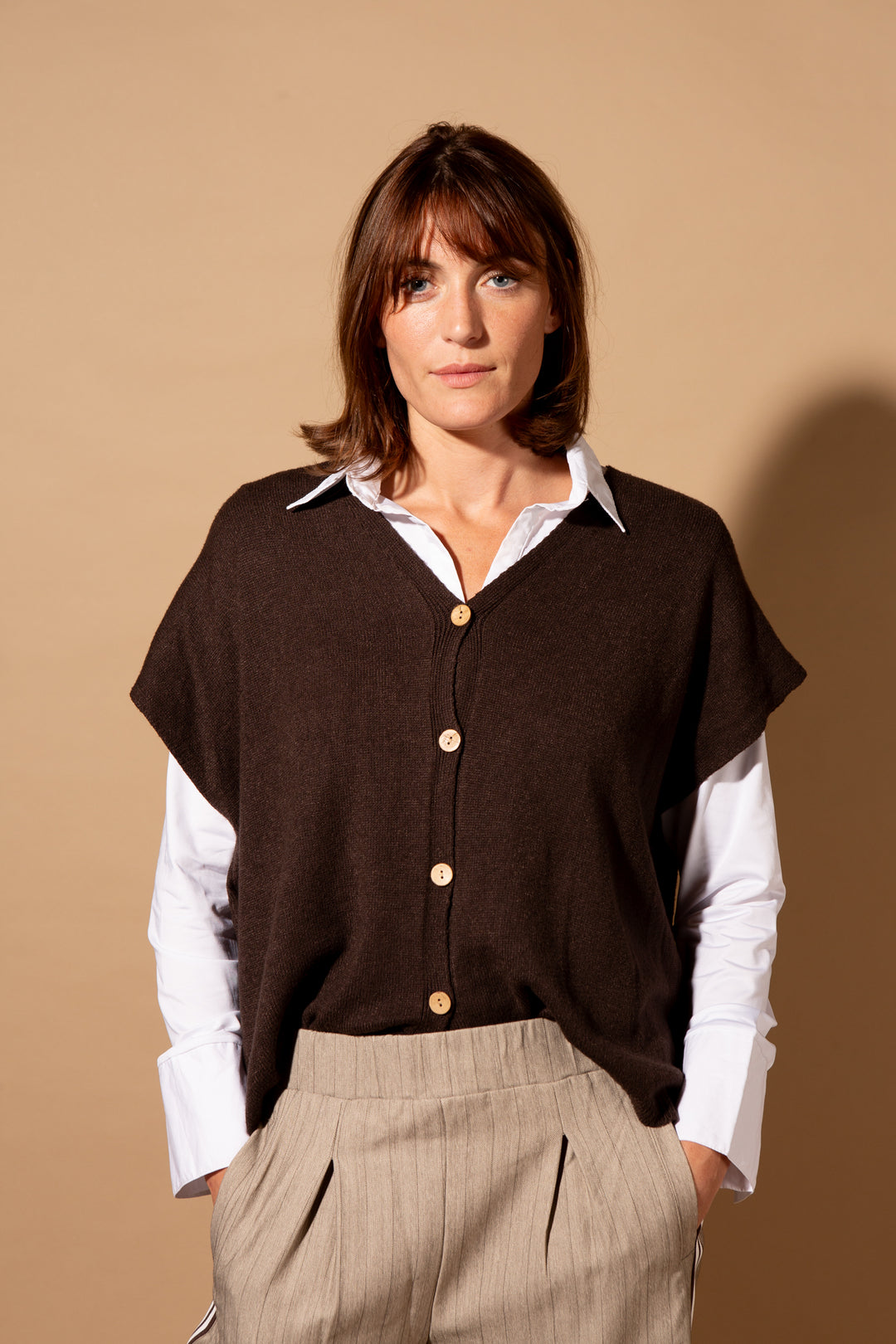Cap Sleeve Cardigan