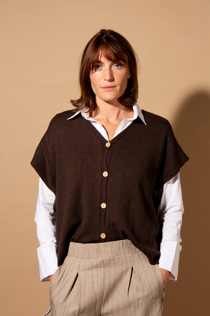 Cap Sleeve Cardigan