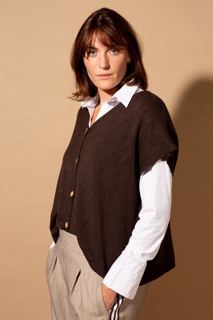 Cap Sleeve Cardigan