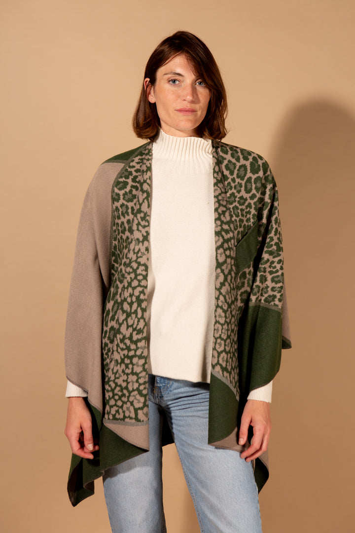 Leopard Print Wrap
