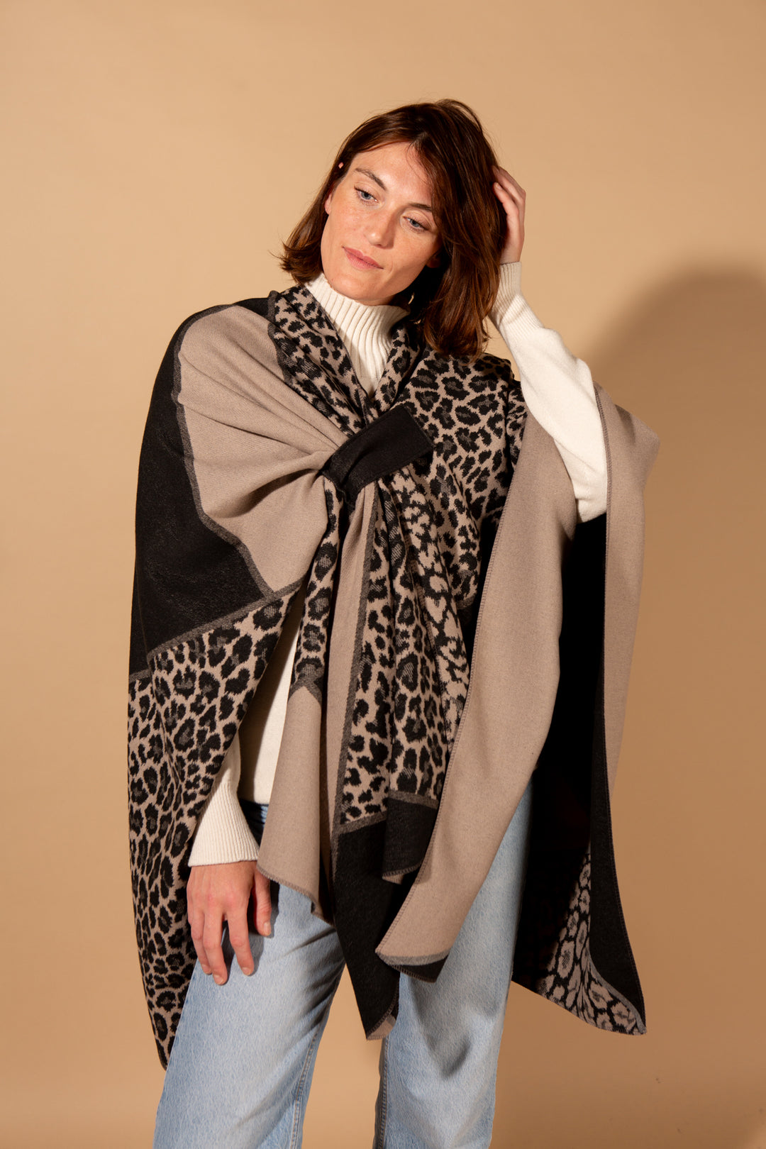 Leopard Print Wrap