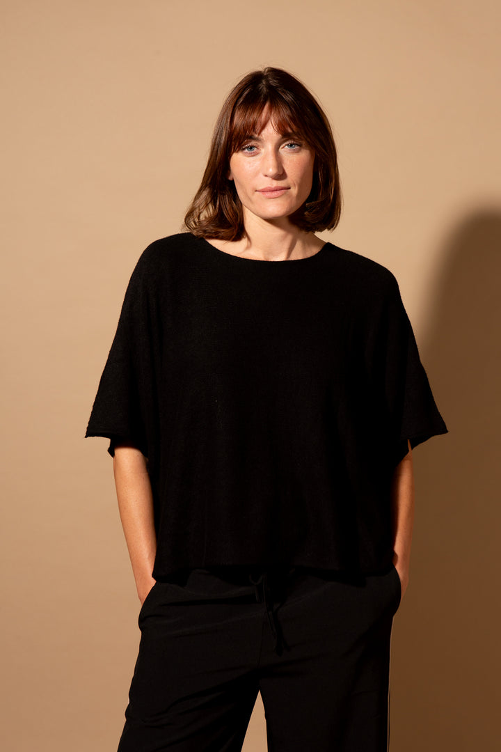 3/4 Sleeve Batwing Jumper
