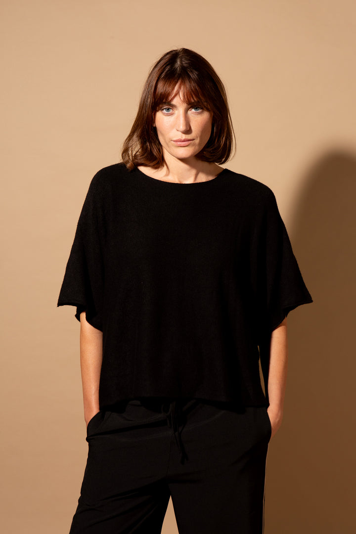 3/4 Sleeve Batwing Jumper