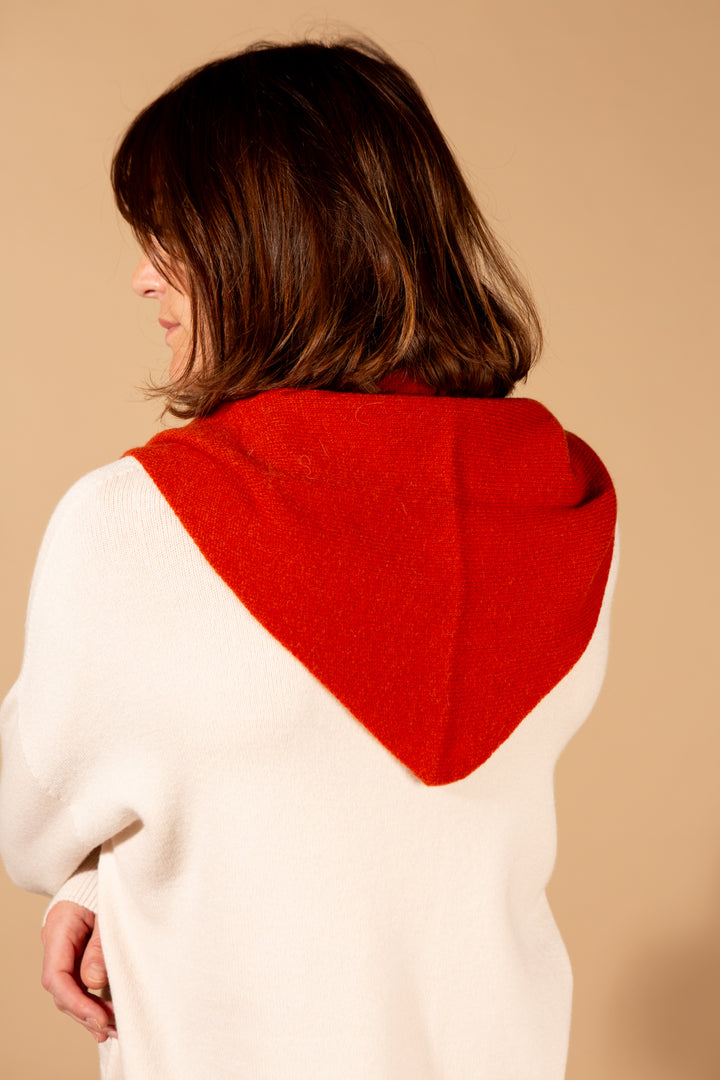 Wool Triangle Scarf