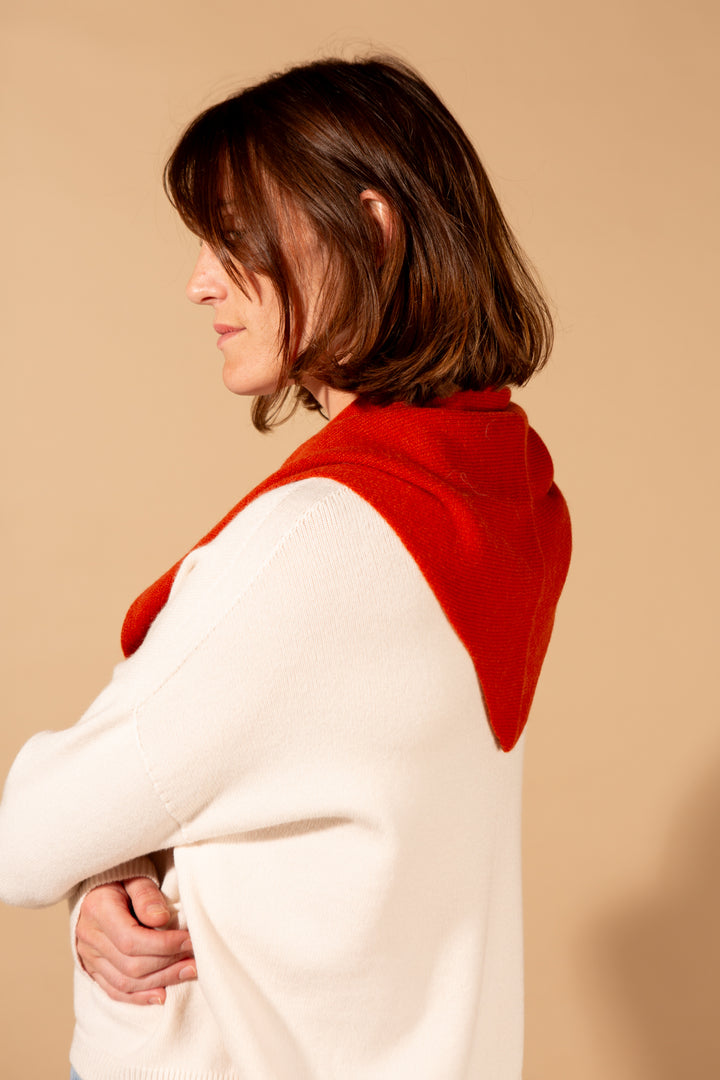 Wool Triangle Scarf