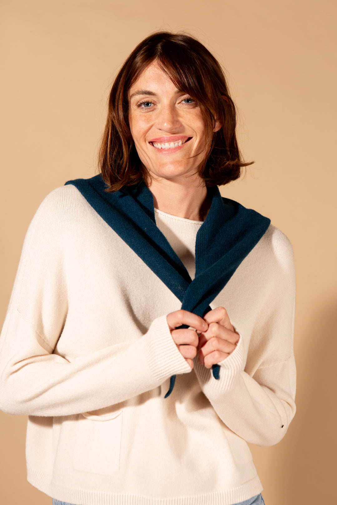 Wool Triangle Scarf