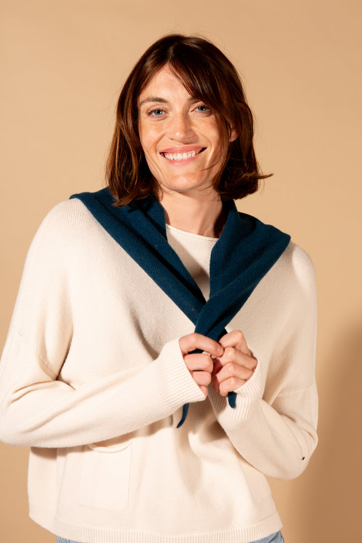 Wool Triangle Scarf