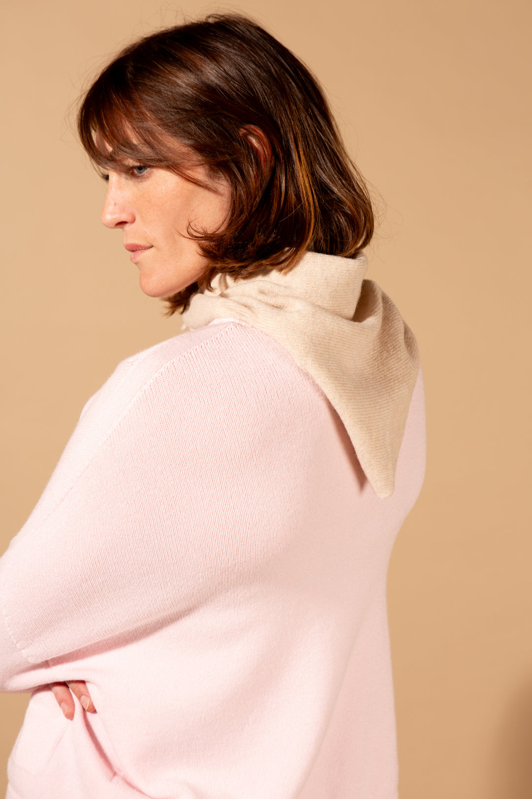Wool Triangle Scarf