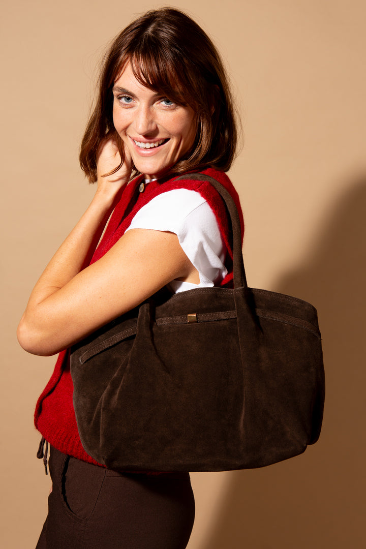 Atlanta Suede Handbag