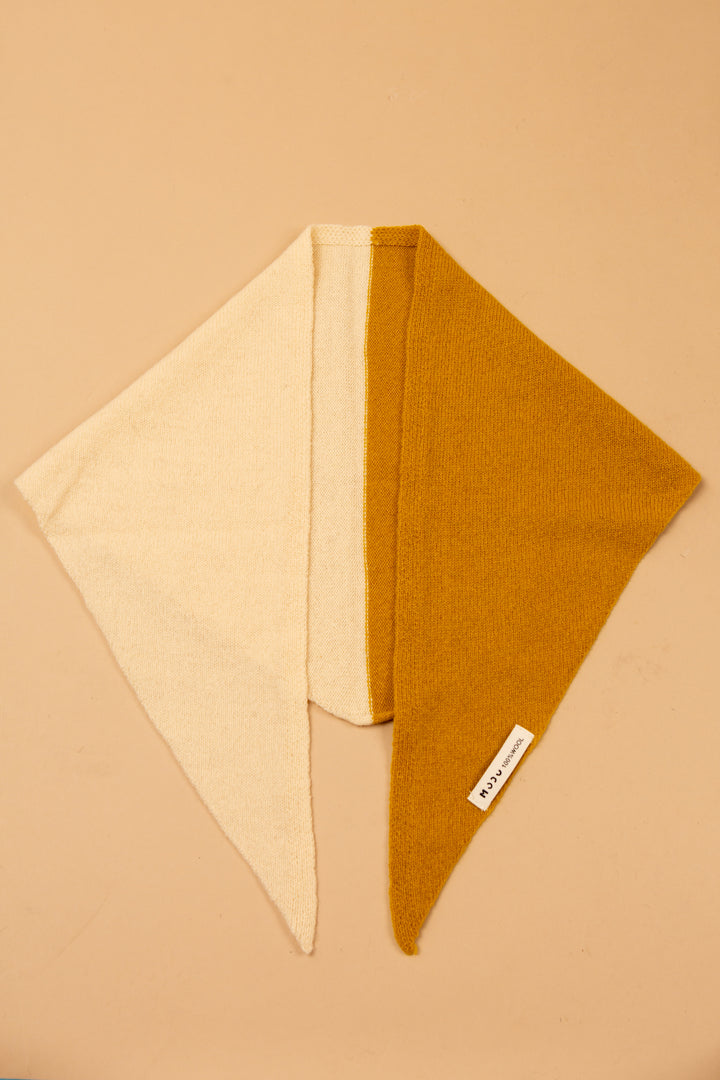 Two Tone Triangle Scarf