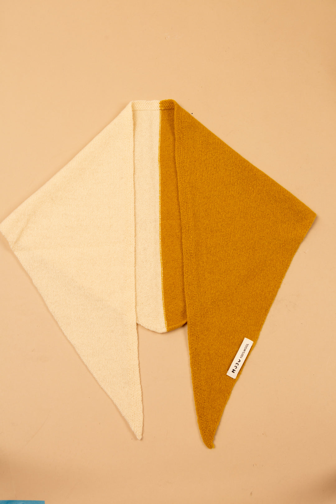 Two Tone Triangle Scarf
