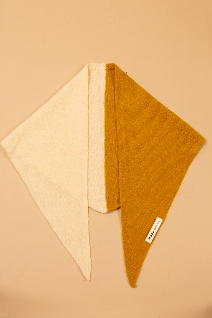 Two Tone Triangle Scarf