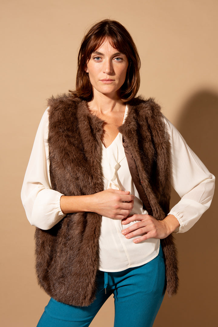 Faux Fur Gilet