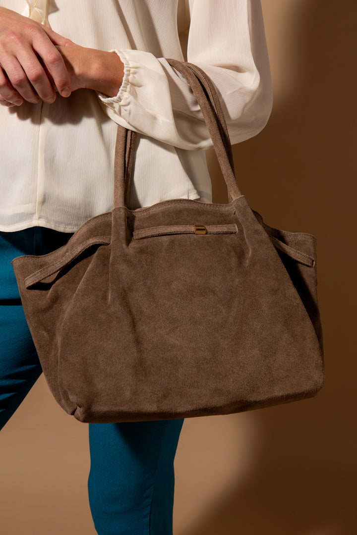 Atlanta Suede Handbag