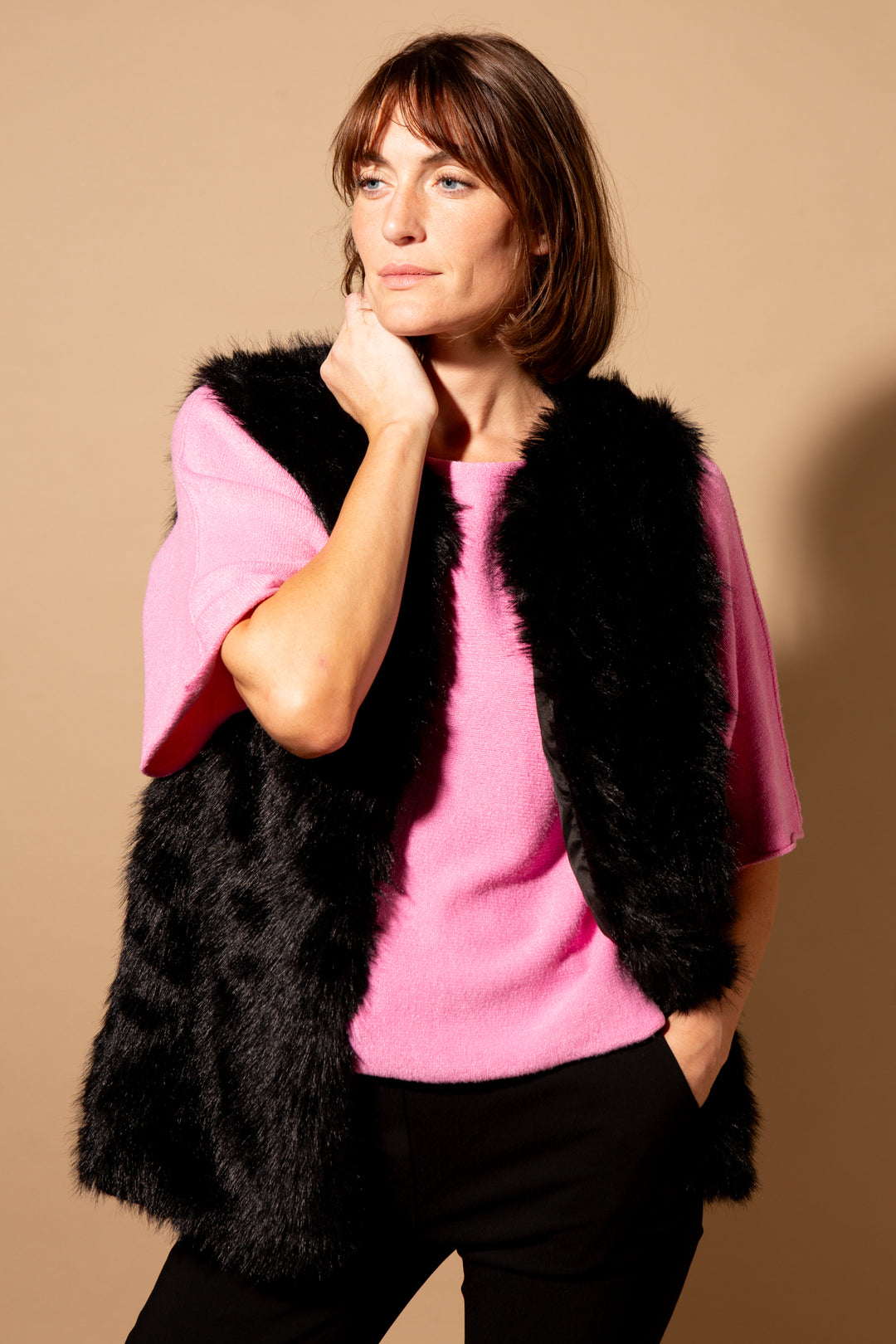 Faux Fur Gilet