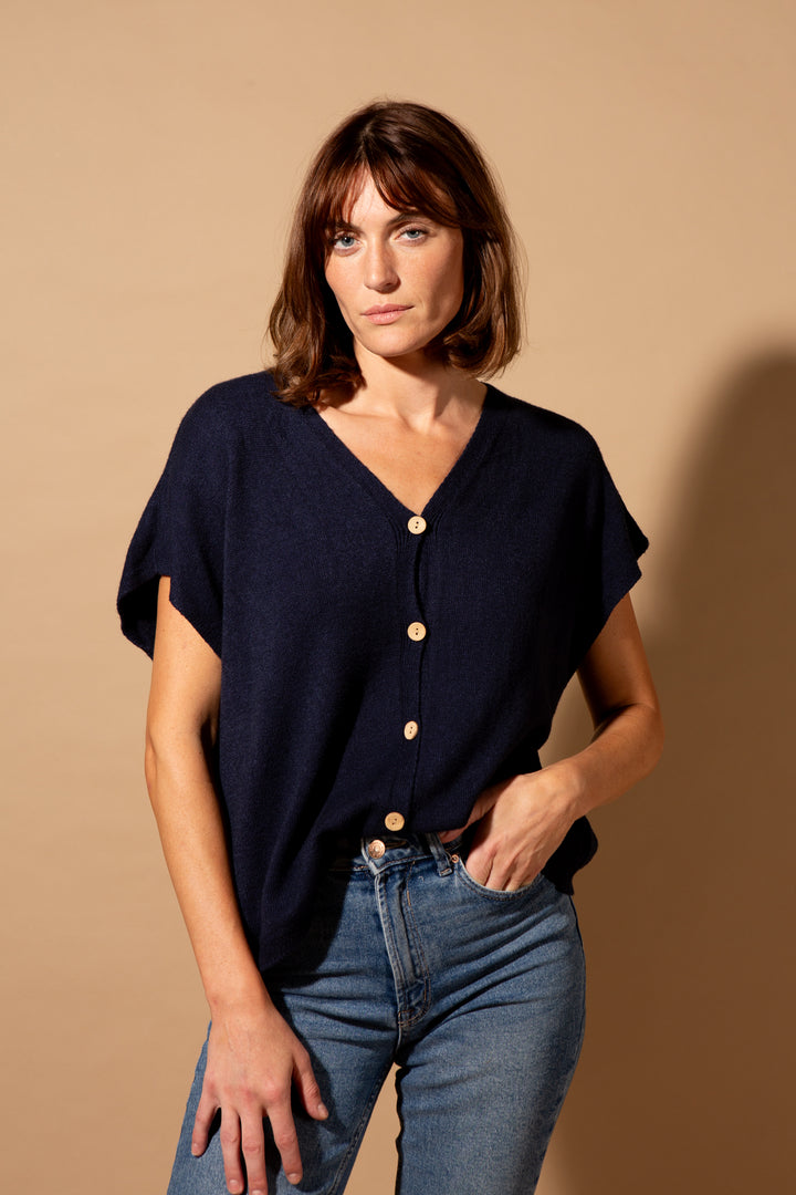 Cap Sleeve Cardigan