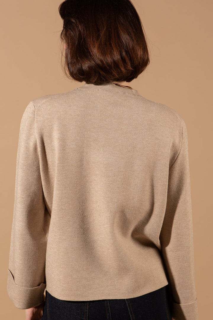 Cashmere Feel Bell Sleeve Jumper