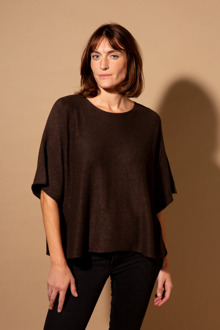 3/4 Sleeve Batwing Jumper