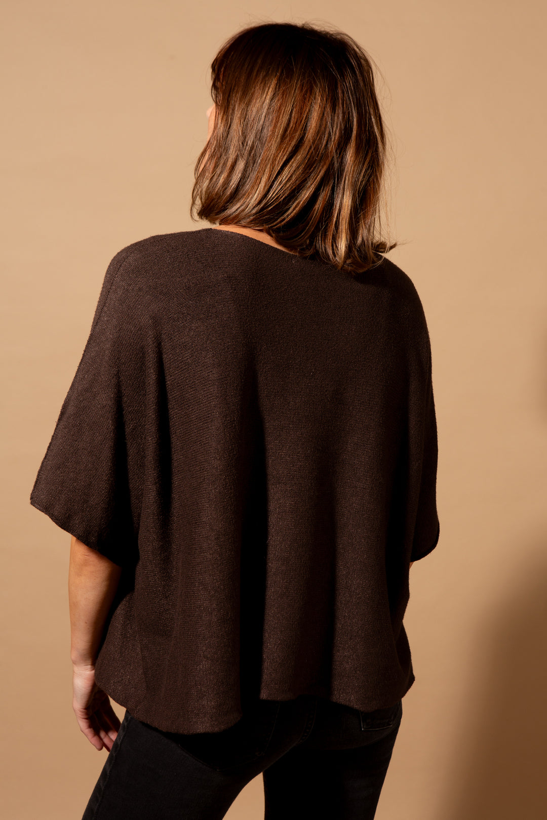 3/4 Sleeve Batwing Jumper