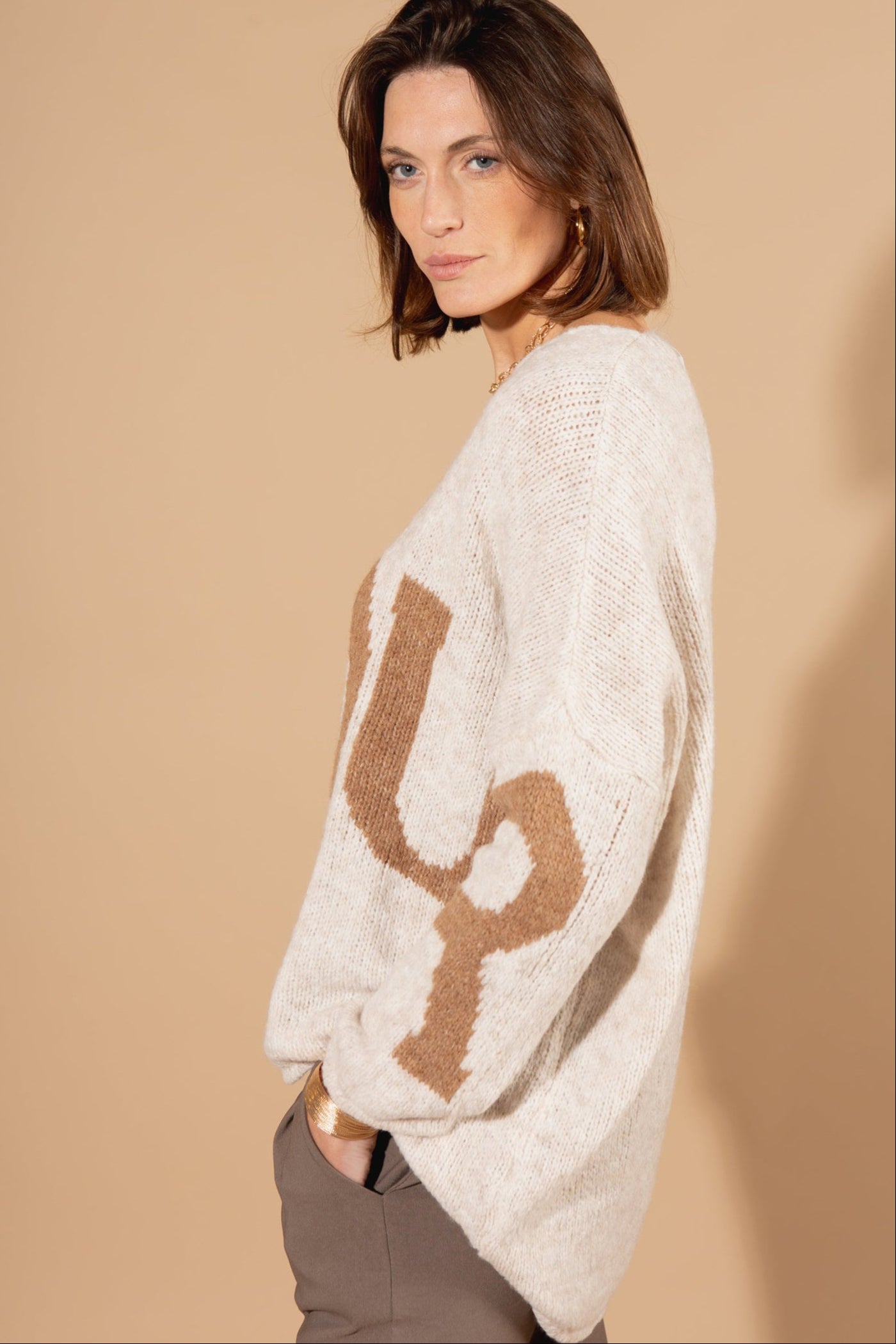 Oversized Amour Jumper
