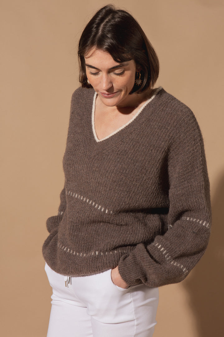 Paolo V-Neck Jumper