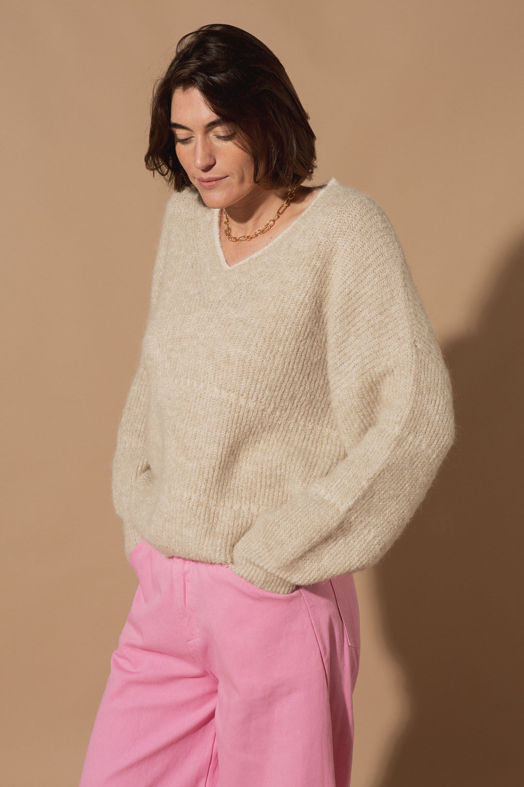 Paolo V-Neck Jumper
