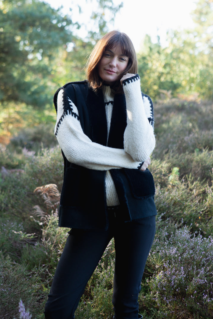 Plain Faux Fur Gilet
