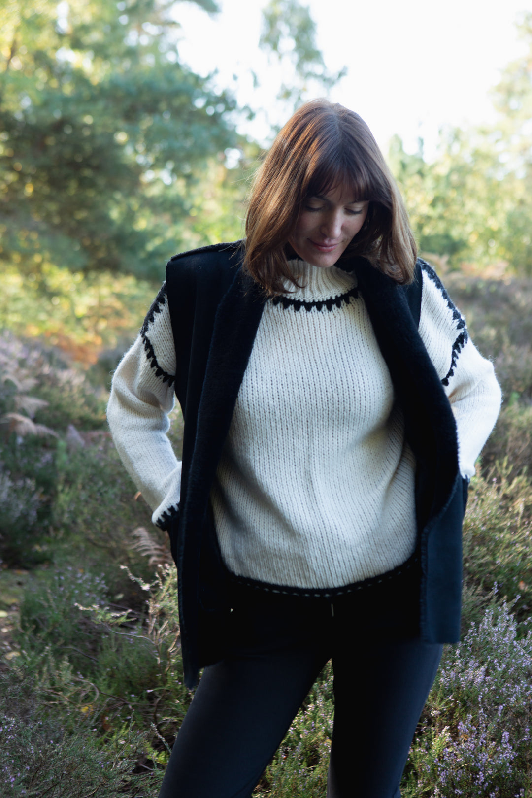 Plain Faux Fur Gilet