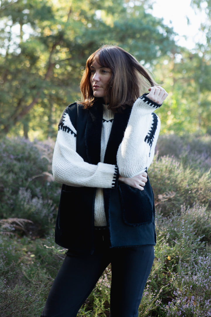 Plain Faux Fur Gilet