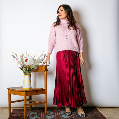 Pleated Cocktail Skirt