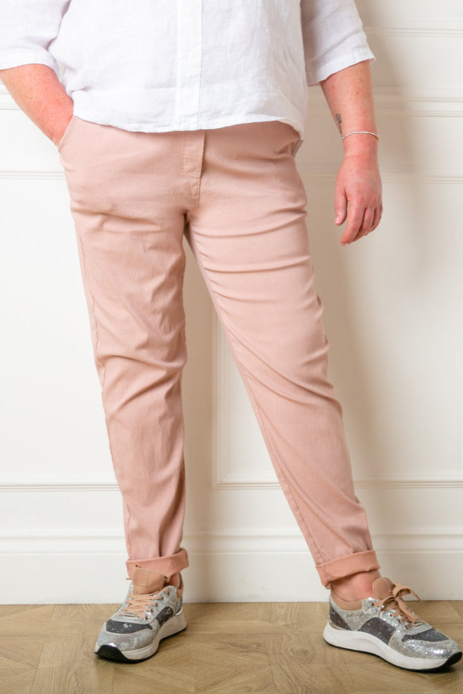 Plus Size Stretch Trousers