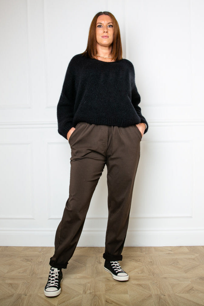 Plus Size Stretch Trousers