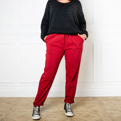 Plus Size Stretch Trousers