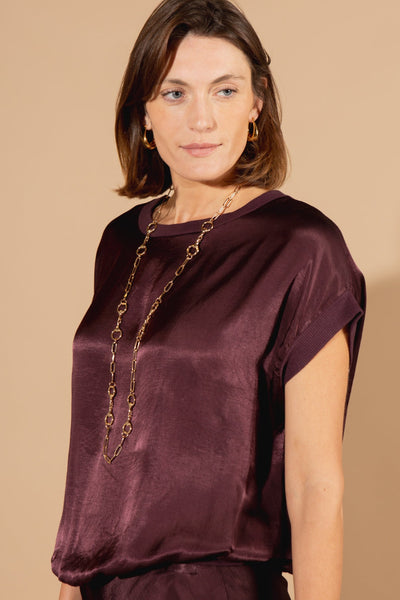 Satin T-Shirt