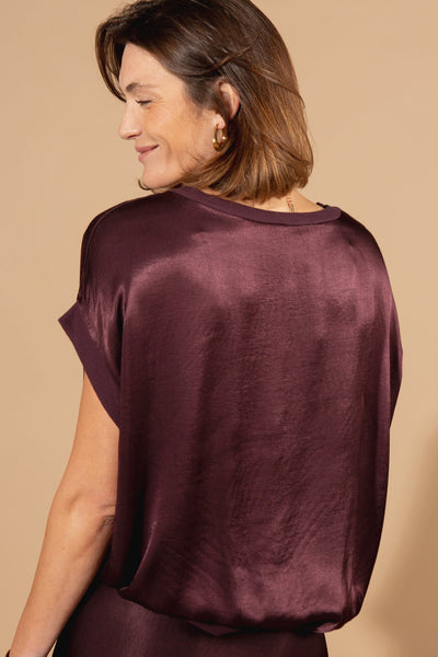 Satin T-Shirt