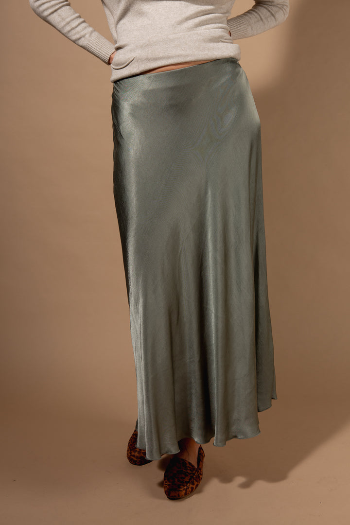 Satin Slip Skirt