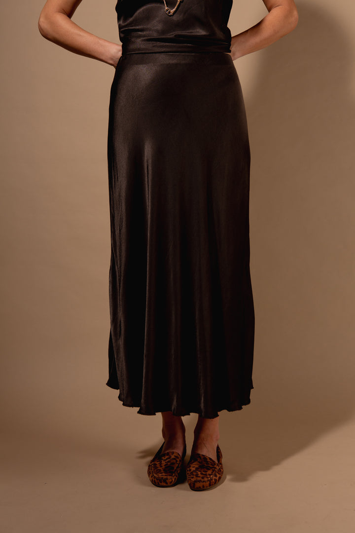 Satin Slip Skirt