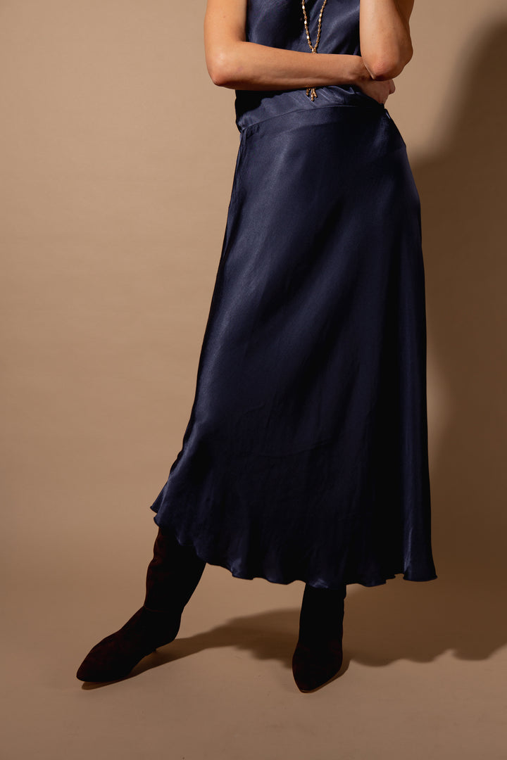 Satin Slip Skirt