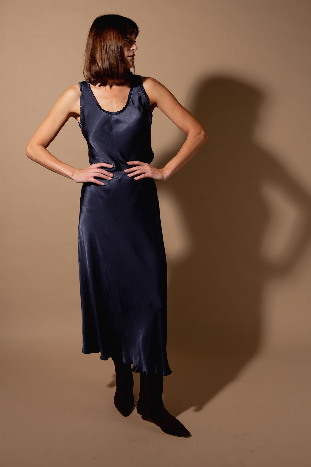 Satin Slip Skirt