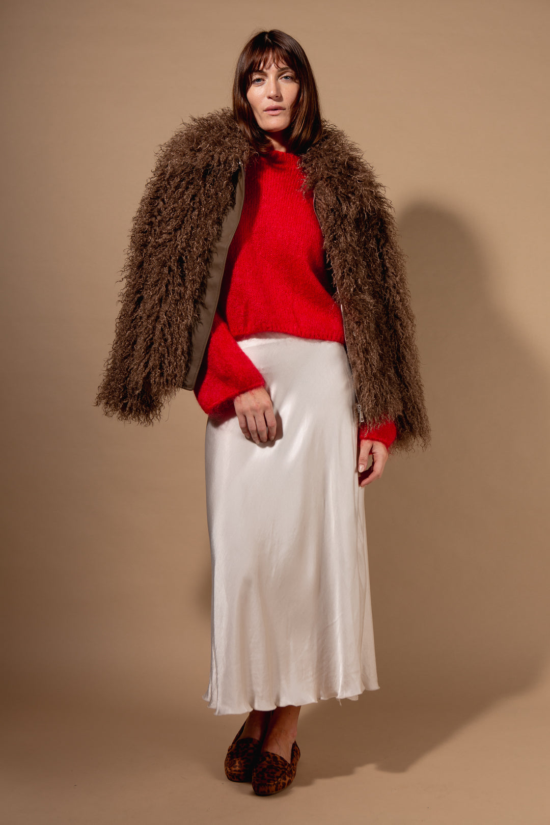 Satin Slip Skirt