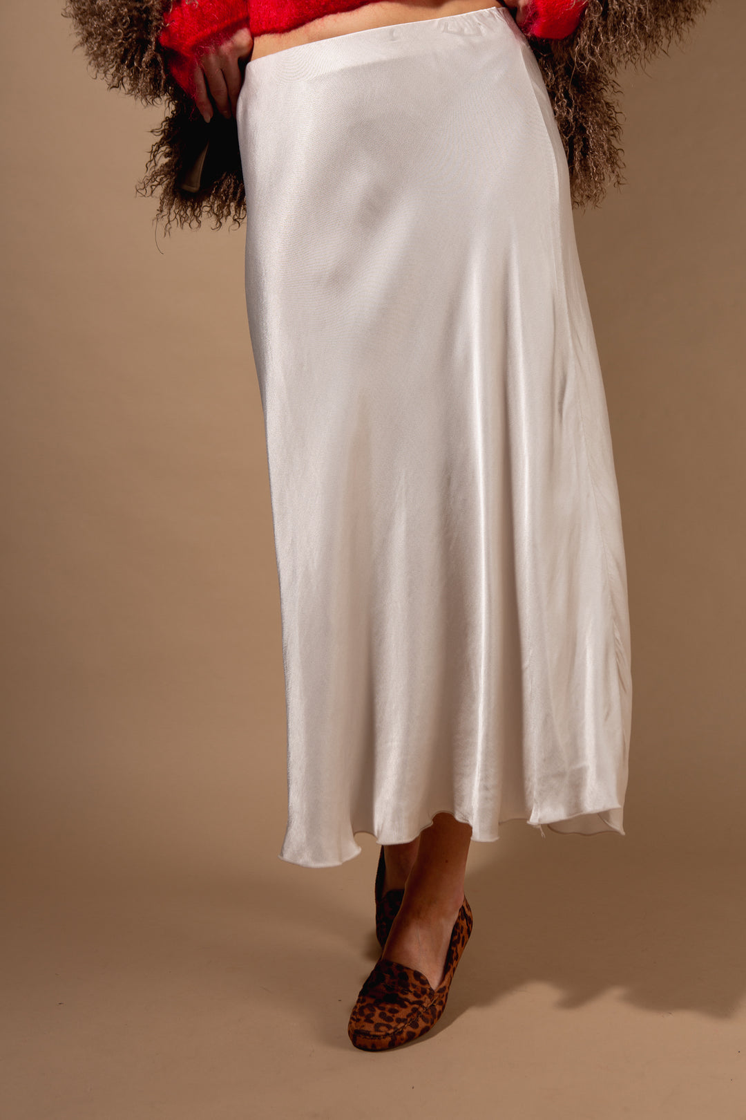 Satin Slip Skirt
