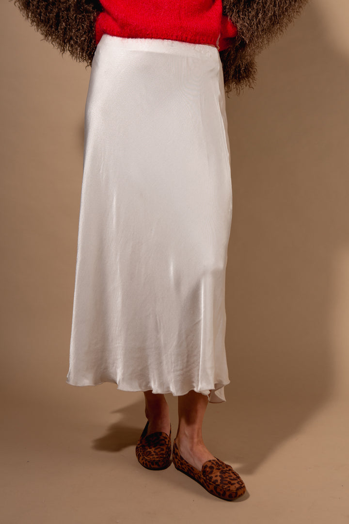 Satin Slip Skirt