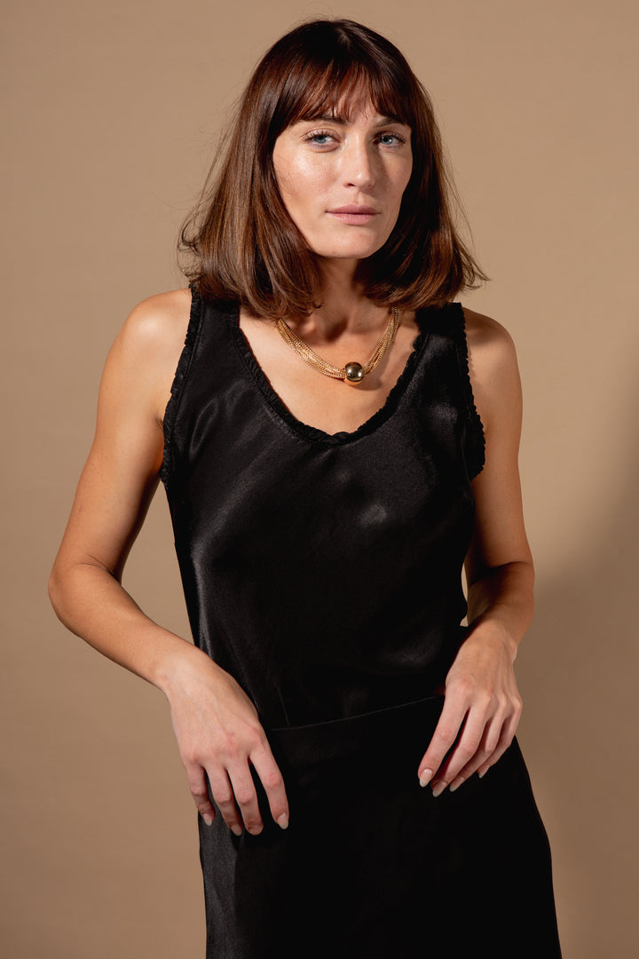 Satin Vest