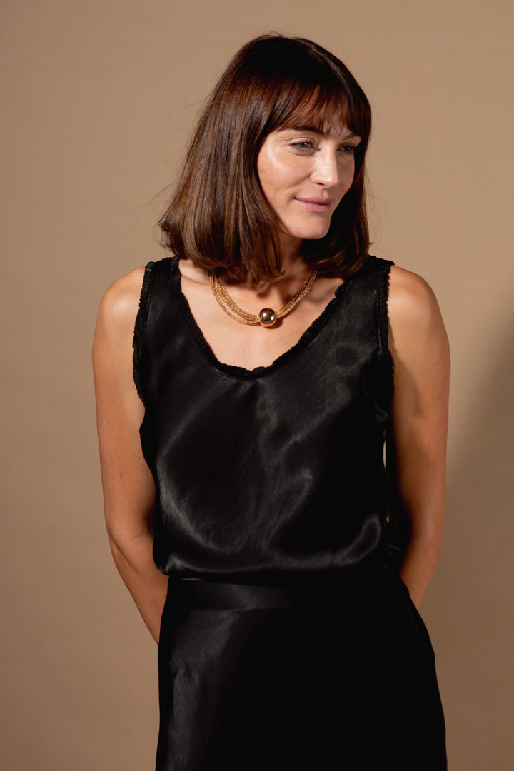 Satin Vest