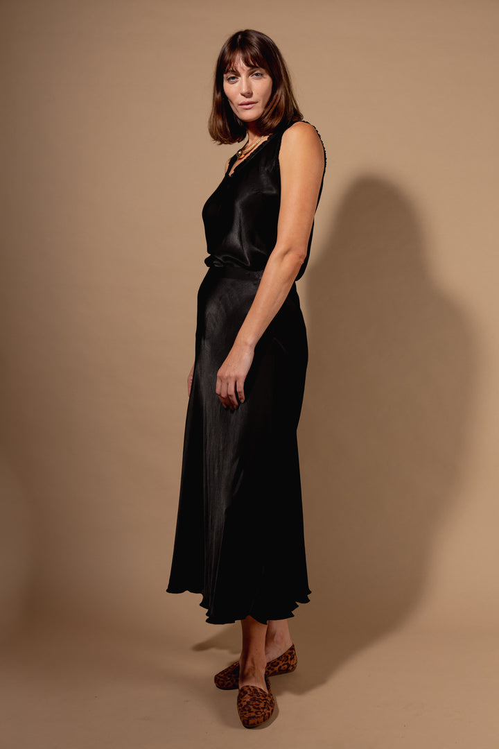 Satin Slip Skirt