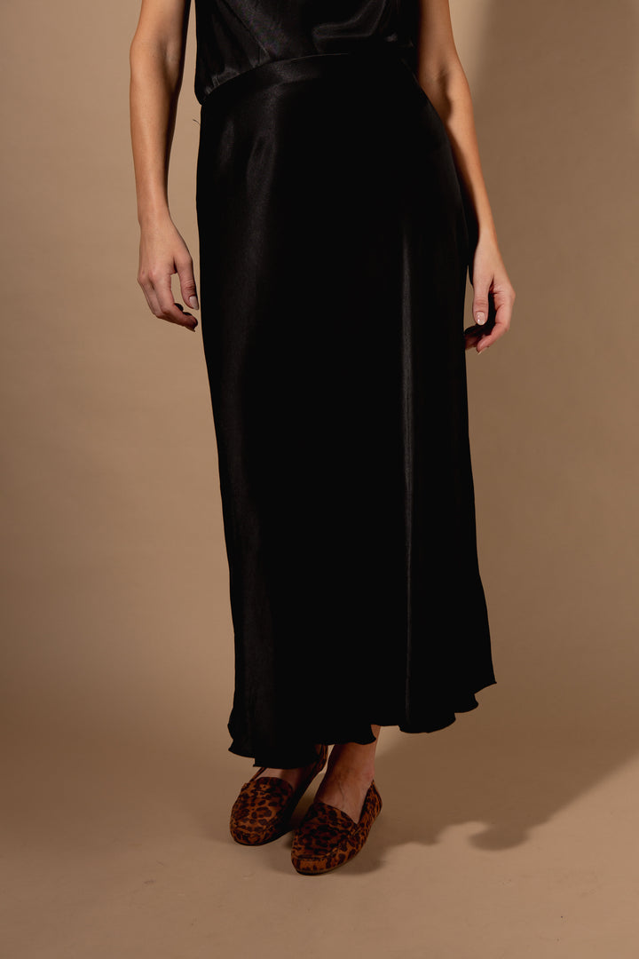 Satin Slip Skirt