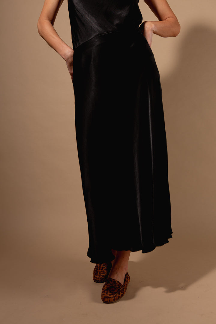 Satin Slip Skirt