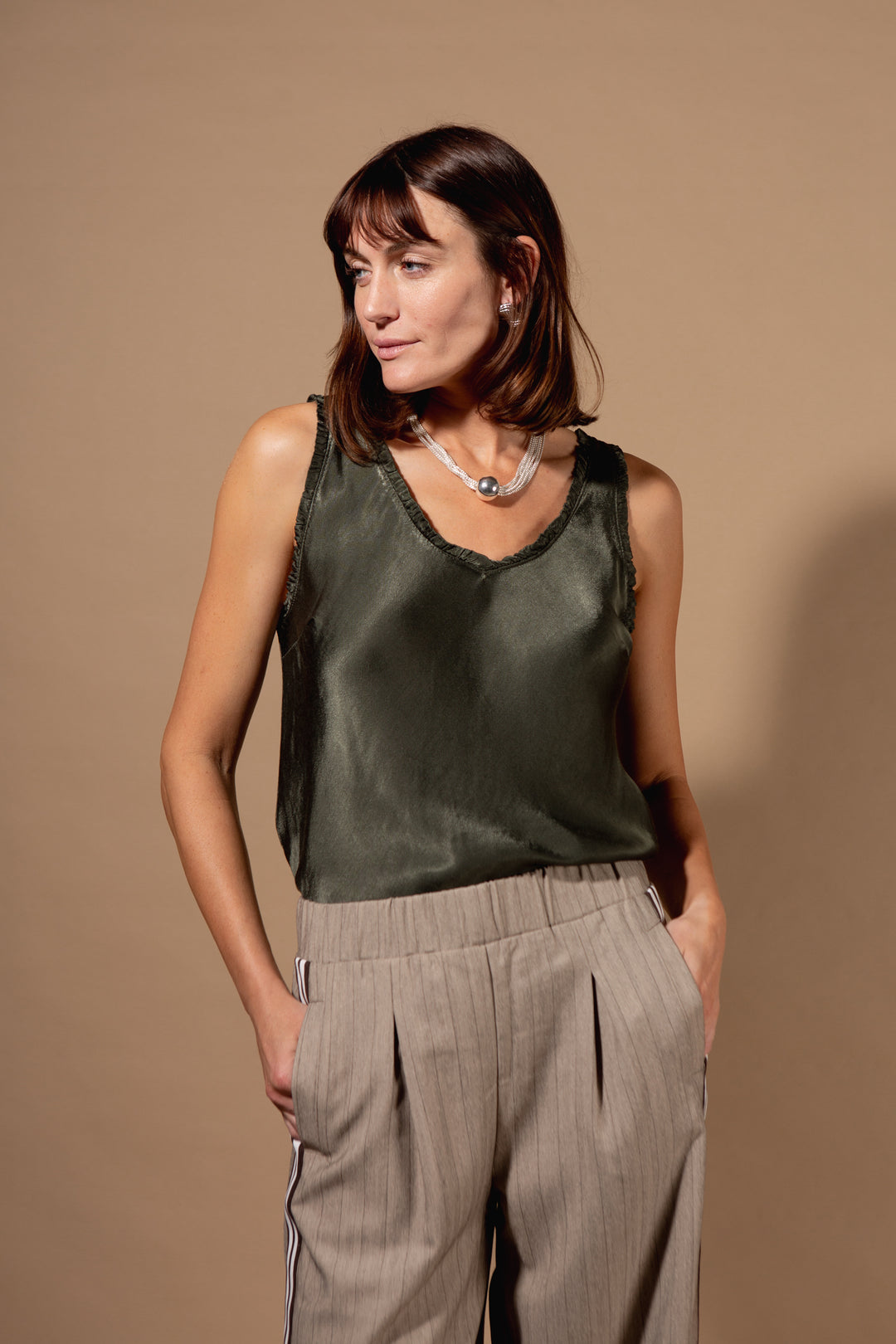 Satin Vest